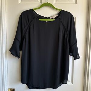 GUC LOFT Elegant Black Blouse